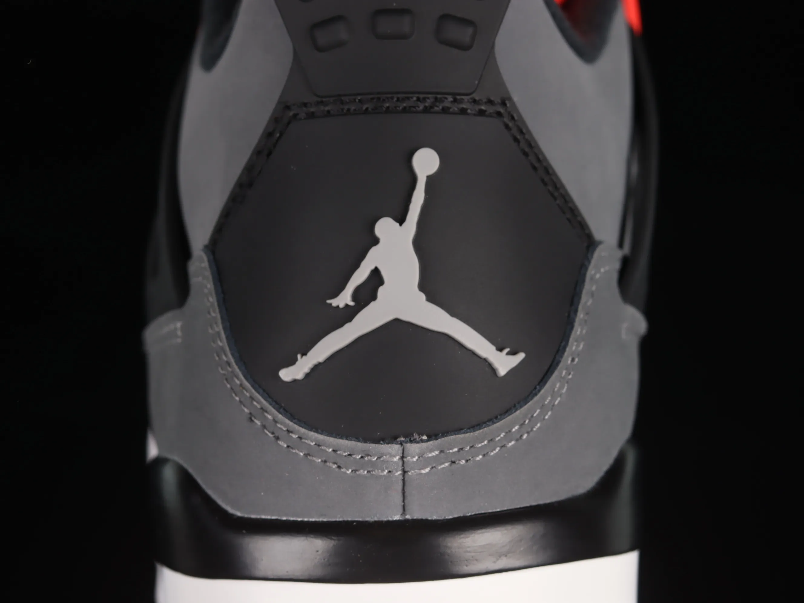 All categories Air Jordan Jordan series basketball shoes Air Jordan 4 LJR version Air Jordan 4 Retro "Infrared" AJ4 Joe 4 black gray infrared DH6927-061